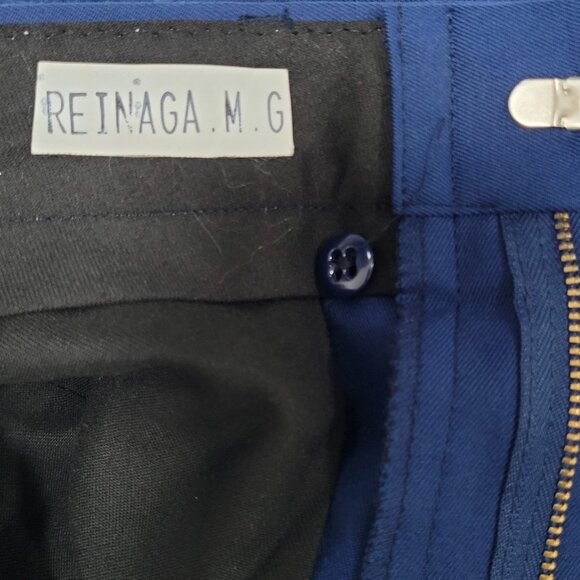 Defense Logistics Agency Marine Corps Blue Wool Blend Trousers Pants 29R (29x31) - Picture 14 of 14